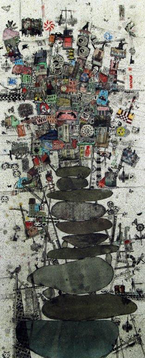 'Ricochets #2' by Zena Assi