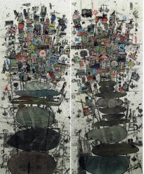 Richochet #1 & #2 by 'Zena Assi'